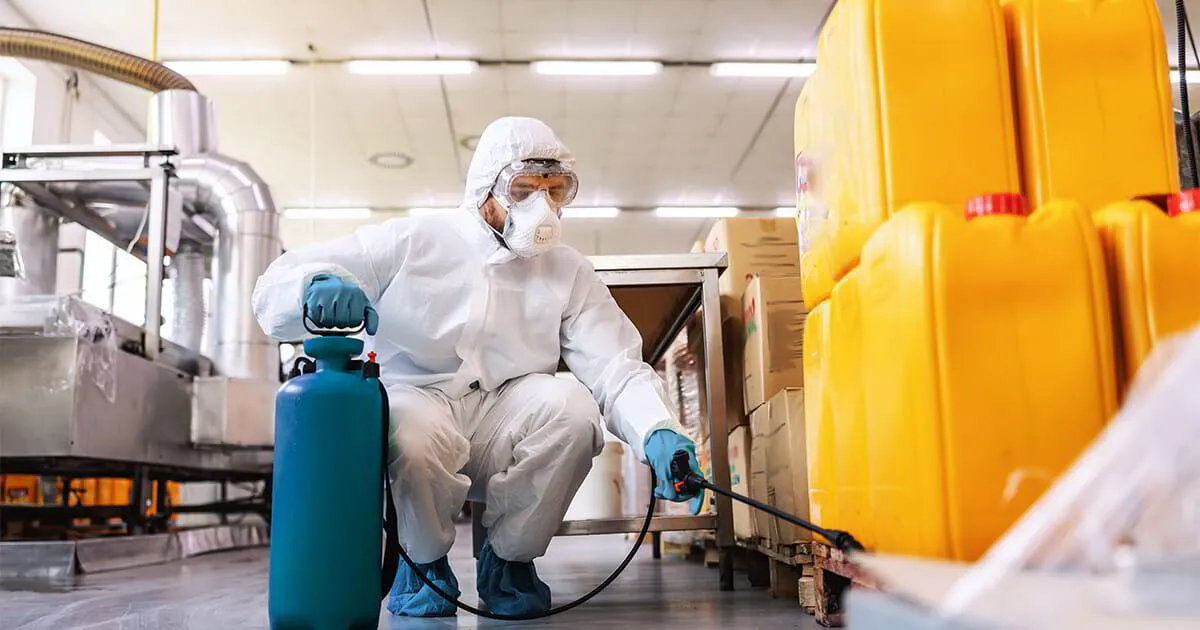 Commercial pest control service